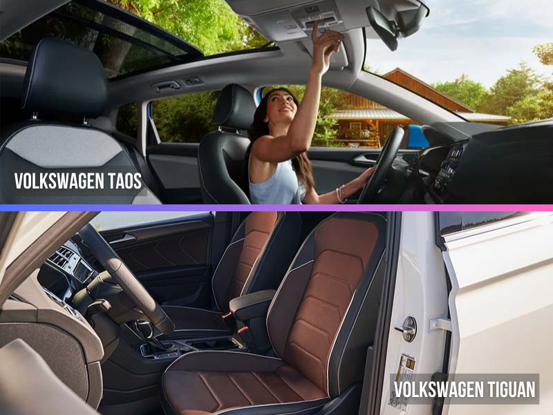2023 Volkswagen Taos vs. 2023 Volkswagen Tiguan Fairfax, VA